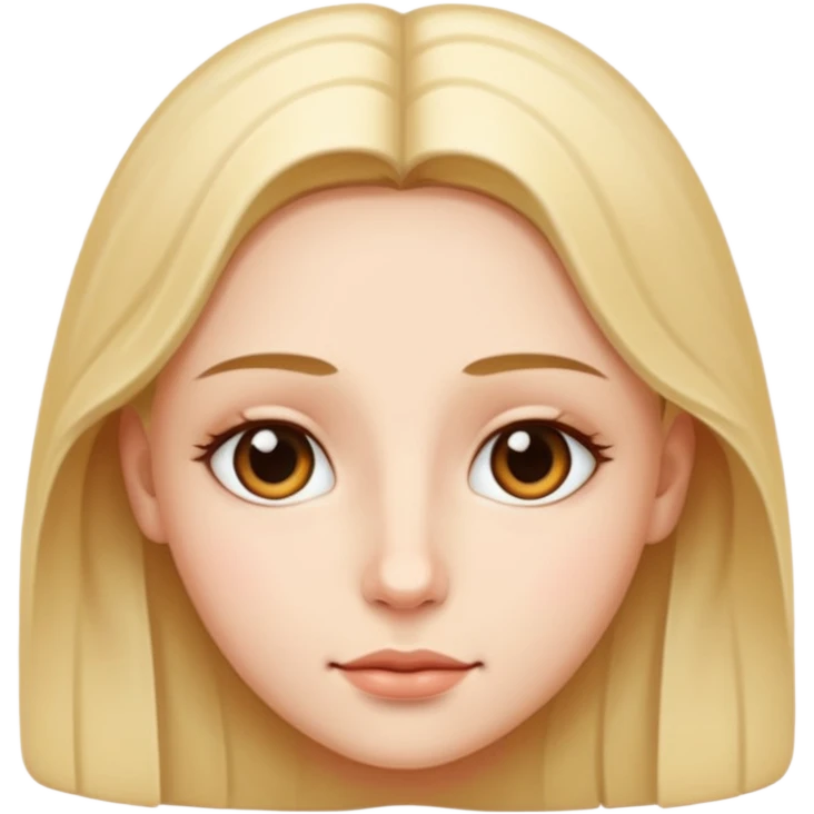 Pleasing face emoji