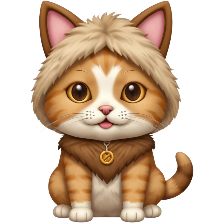cat in dog costume emoji