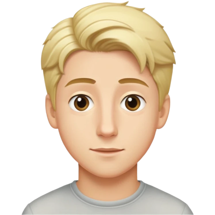 Milo Manheim, young male actor with blonde hair emoji