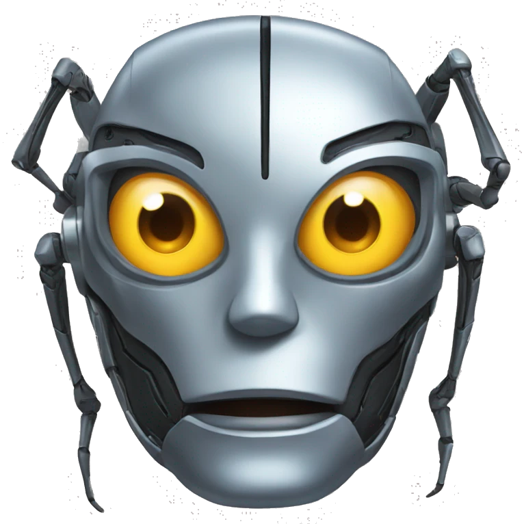 robot + spiderm emoji