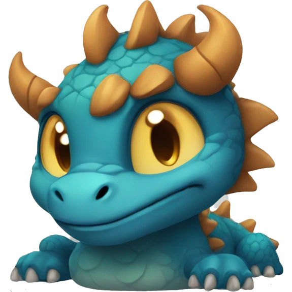 Cute dragom emoji