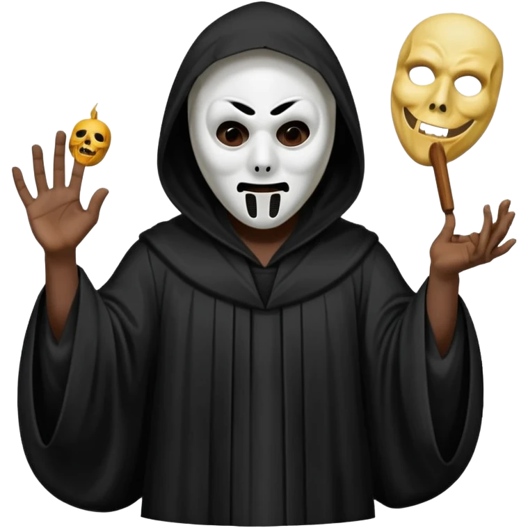 Ghostface from the Scream movie emoji