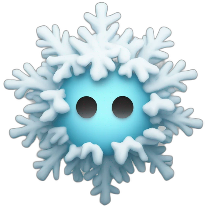 Flocon emoji