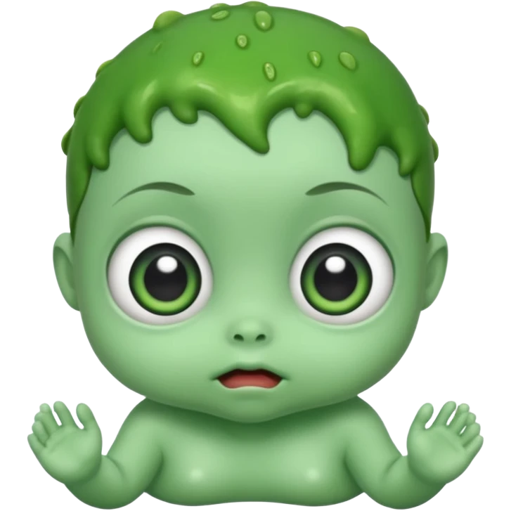 green mutant baby emoji