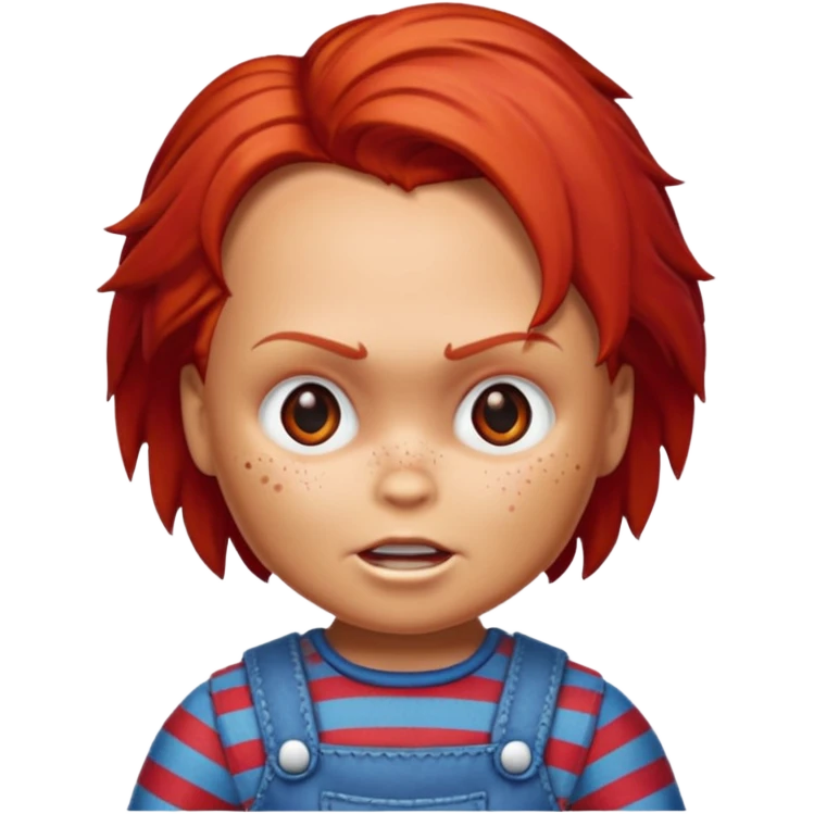 Un emojin de chuky emoji