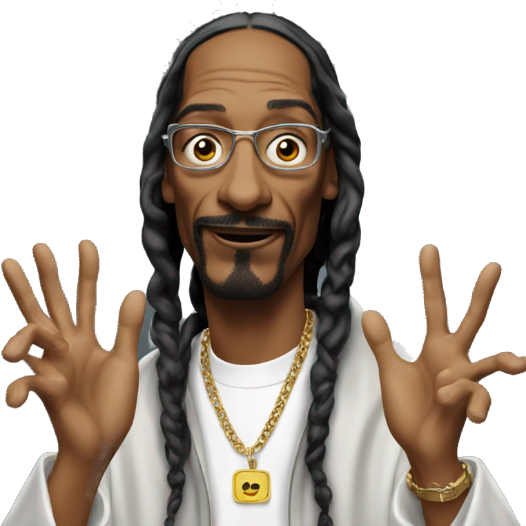 snoop dogg surprised emoji