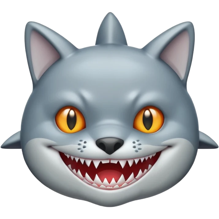 shark cat emoji