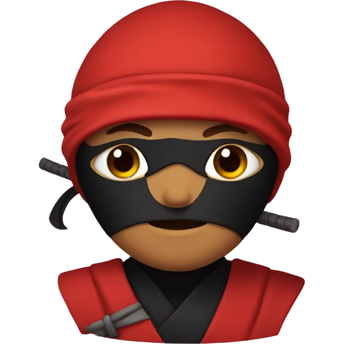 red ninja emoji