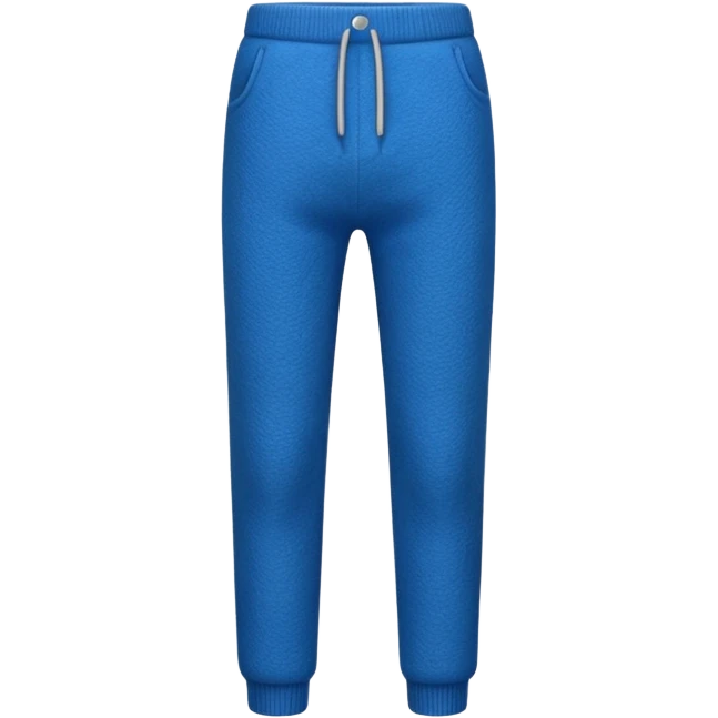 bleu woolen pants emoji