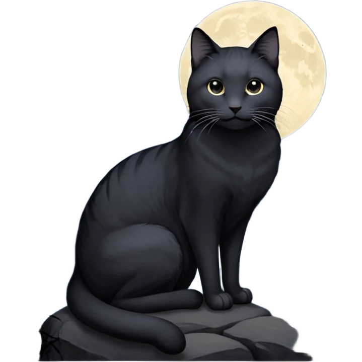 一个玩电吉他的暗夜精灵小猫 emoji