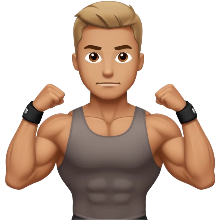 Workout guy  emoji