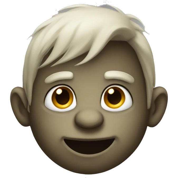 Big nose troll boy emoji