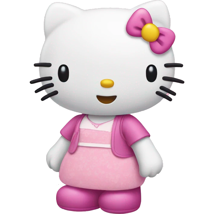 Hello kitty emoji