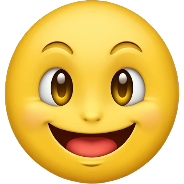 yellow emoji with a devious smile emoji