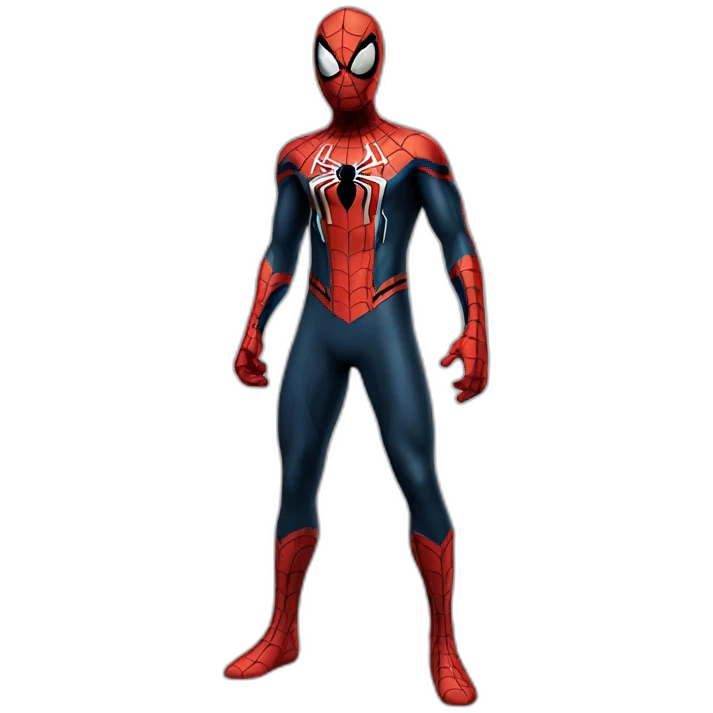 spider man black emoji