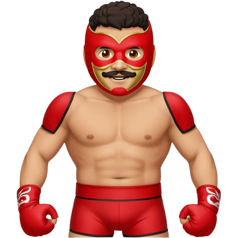 Create a Nacho Libre emoji for a teams chat but make it more original style to the movie emoji