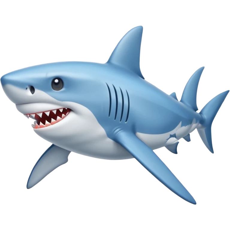 Tiburon con tenis emoji