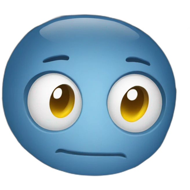 scratched up blue audi a3 emoji