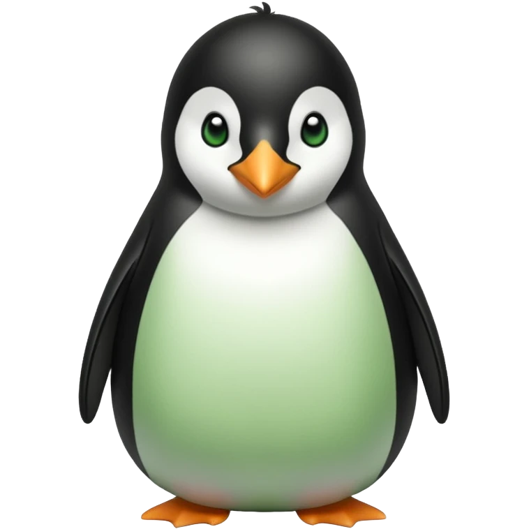A penguin pear 🐧🍐 emoji