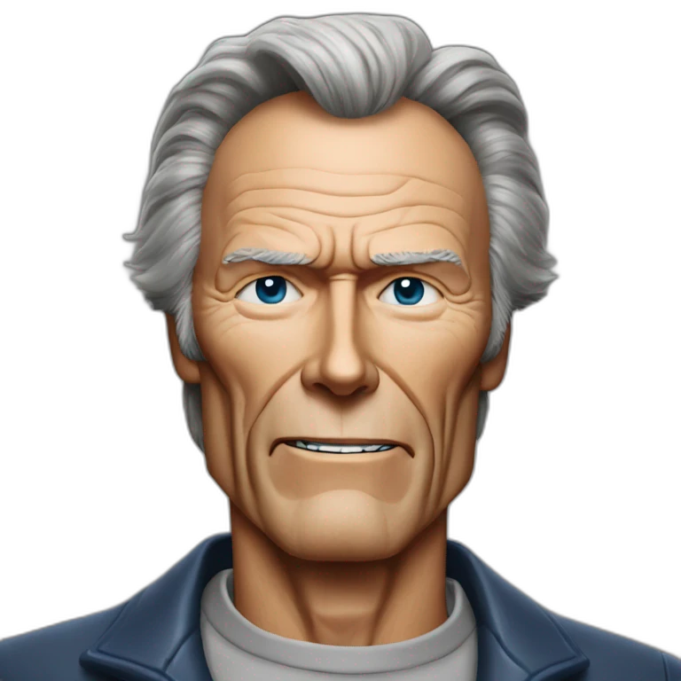 Clint Eastwood at 40 years old emoji