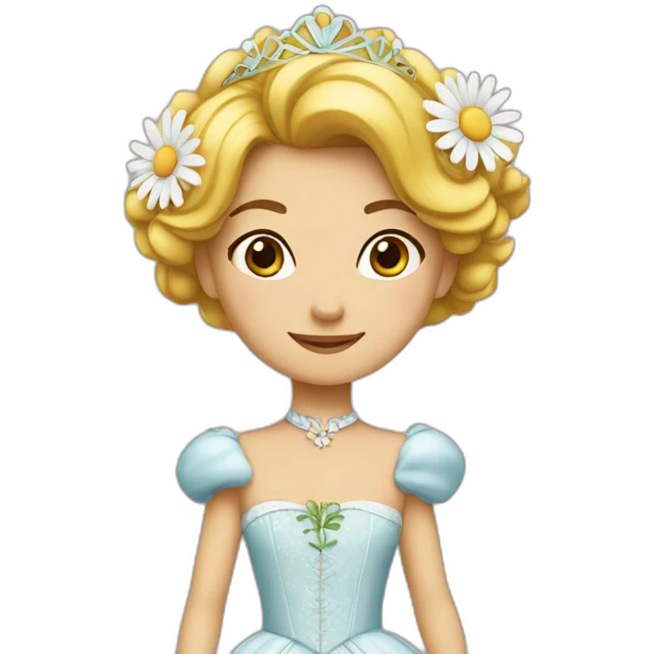 Daisy princesse entière emoji