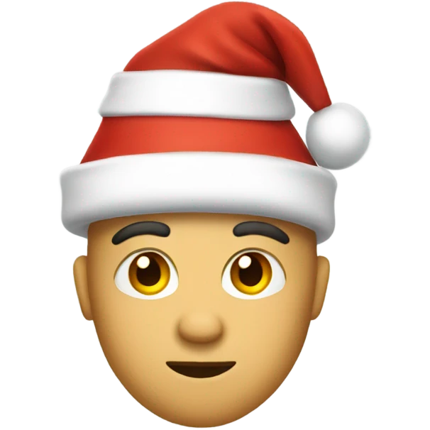 santa hat emoji