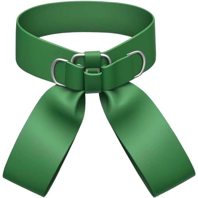 Green karate belt emoji