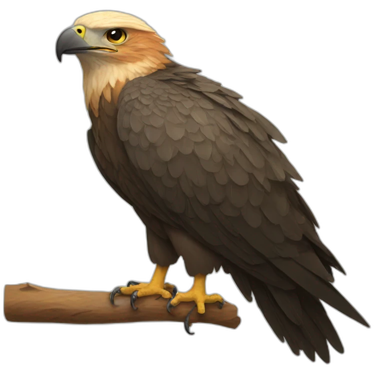 Águila real emoji