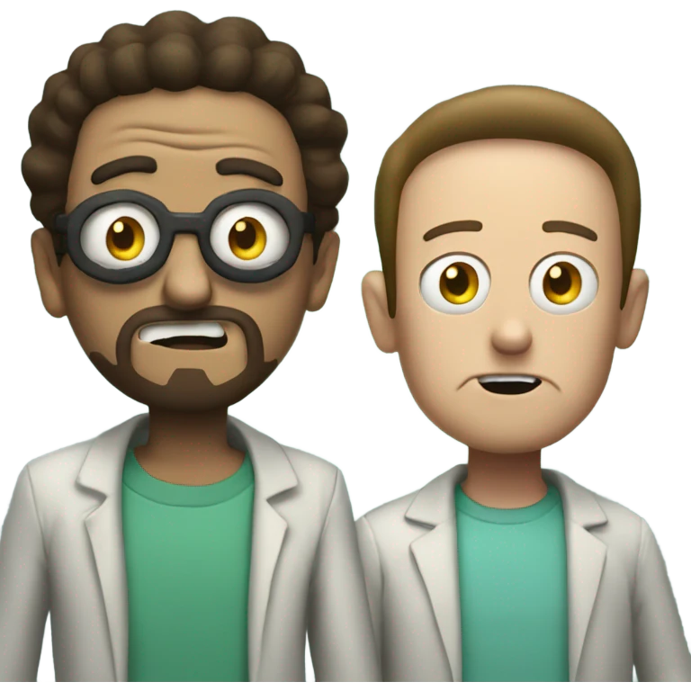 Ricky and Morty emoji