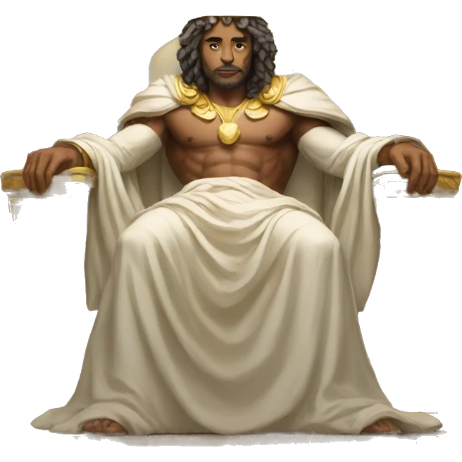 God on throne emoji