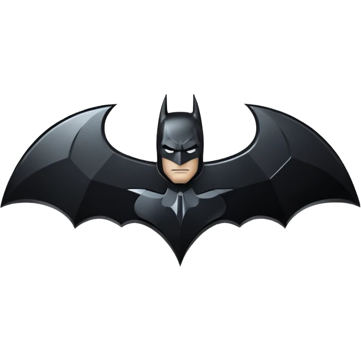 batman logo emoji