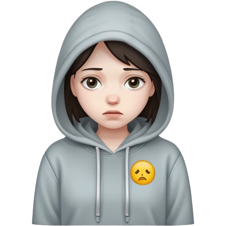 lonely girl  emoji
