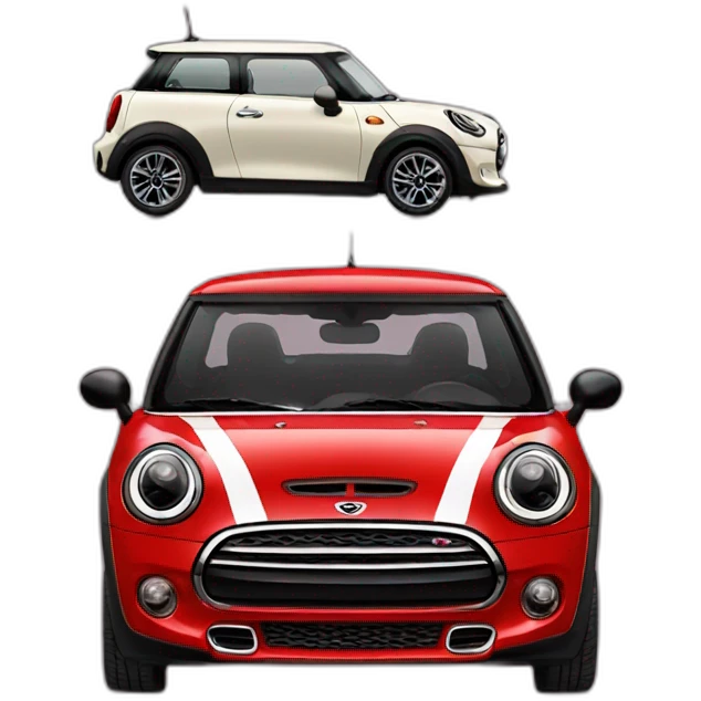 mini cooper red emoji