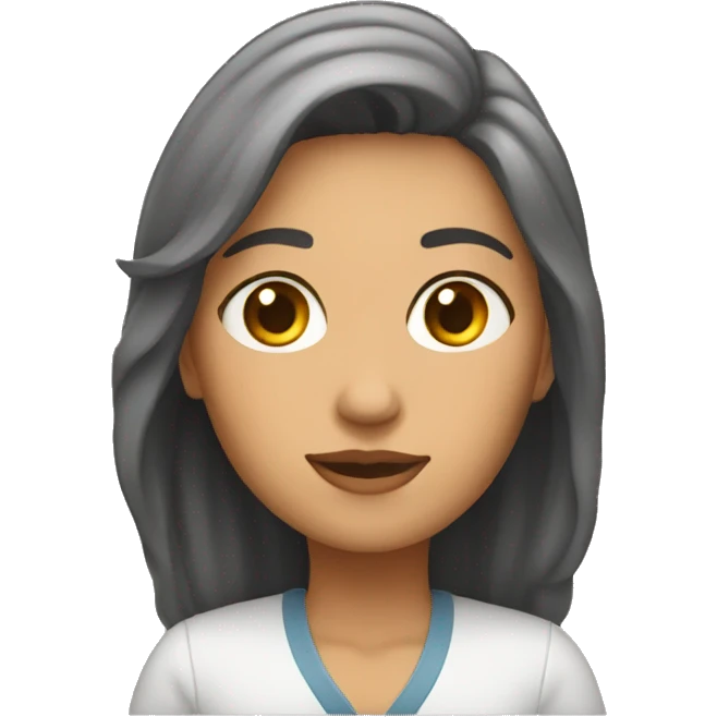 Mujer con porra emoji