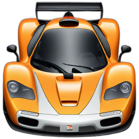 McLaren f1 car emoji