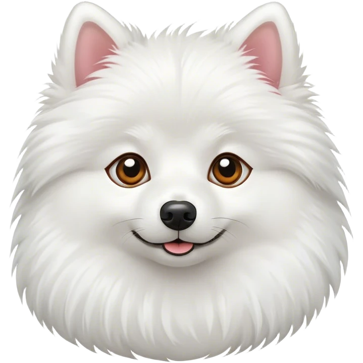 White spitz emoji
