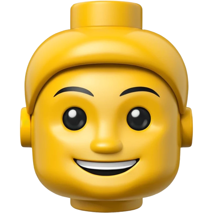 LEGO minifigure head emoji