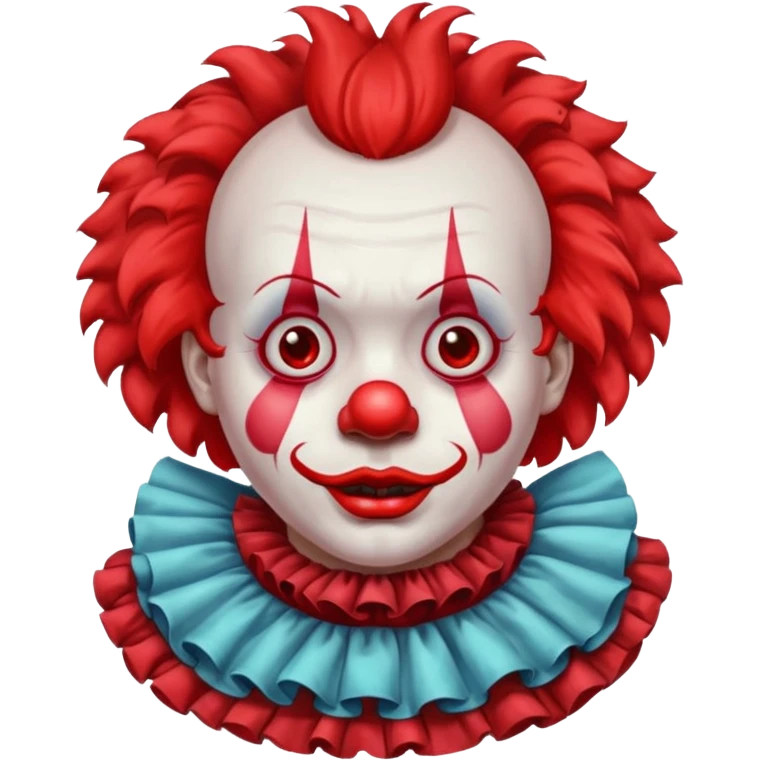 sick clown emoji