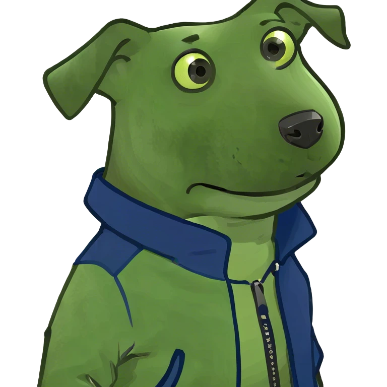 hund mit jackw emoji