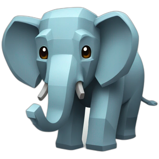 Minecraft elephant emoji