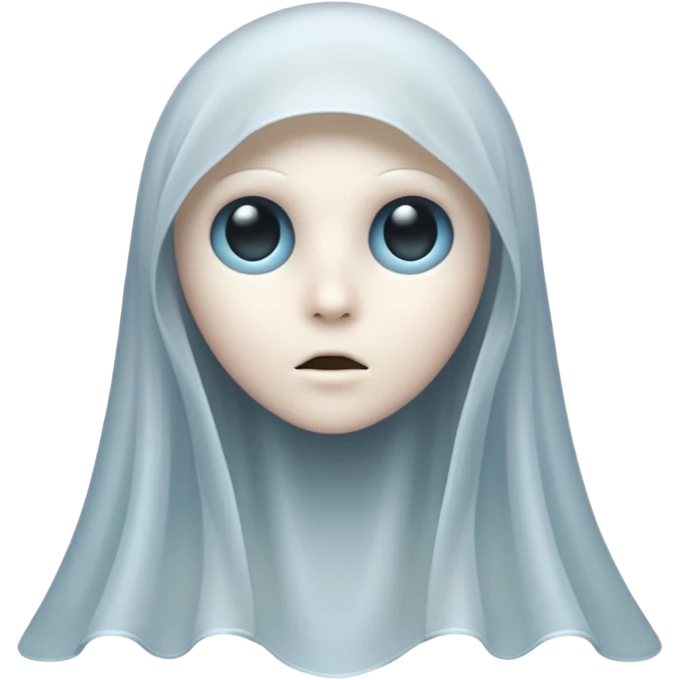 ghost looking sideway emoji