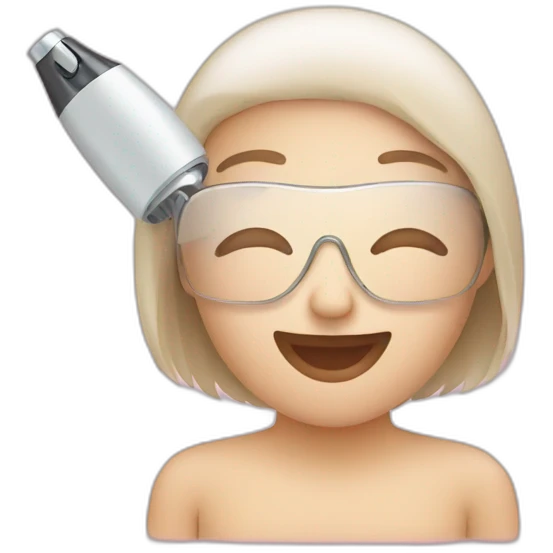  laser epilation emoji