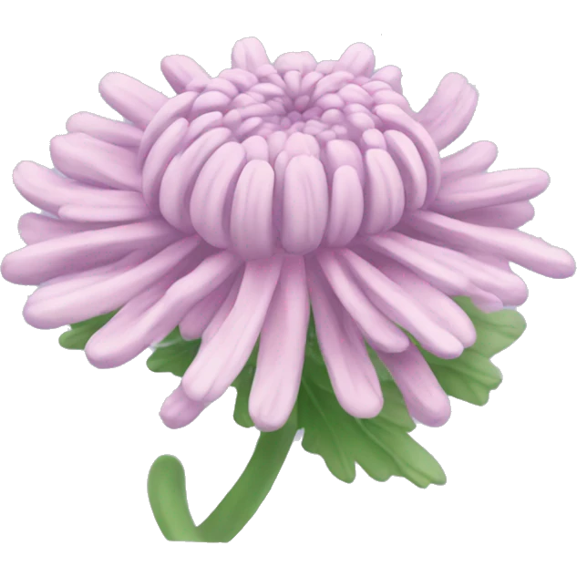 Chrysanthemum in a Pastell color  emoji