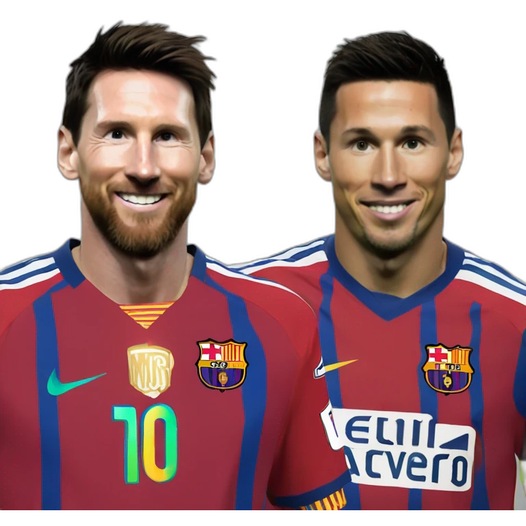 Messi+ronaldo emoji