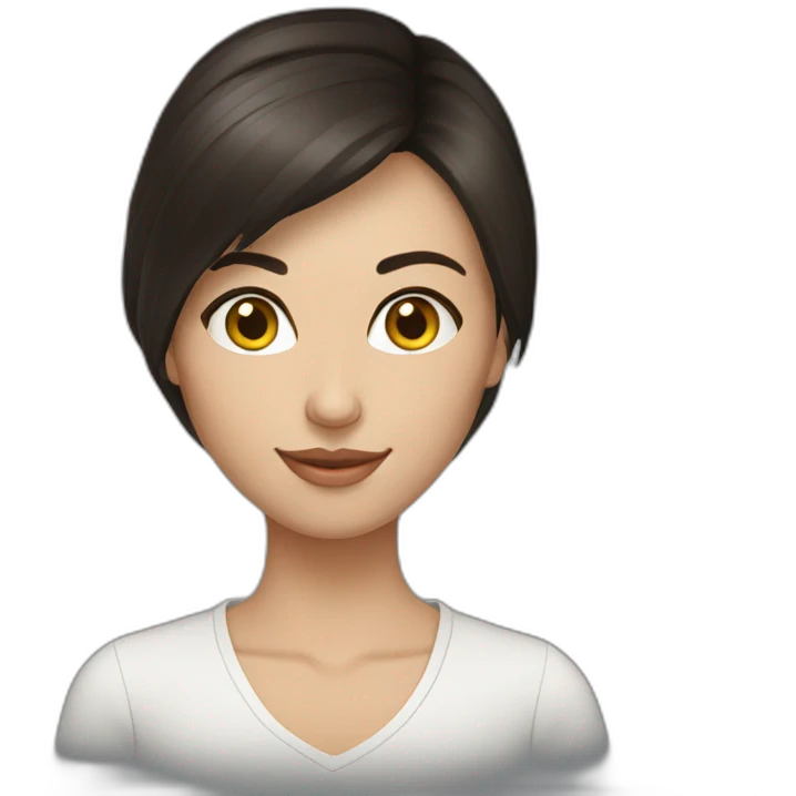 ukrainian brunette emoji