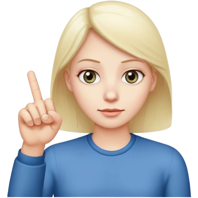 Face with fuck u finger rolling eyes emoji