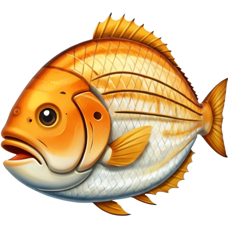 grilled fish protein, emoji