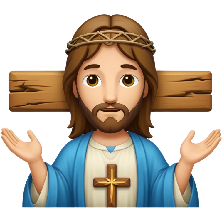 Jesus Cross emoji