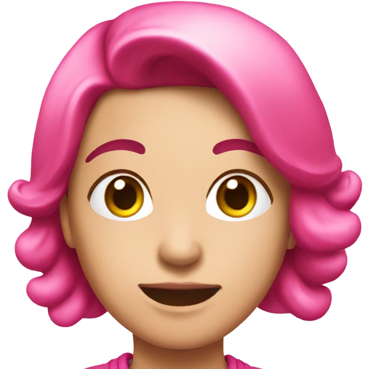 pink christmas emoji