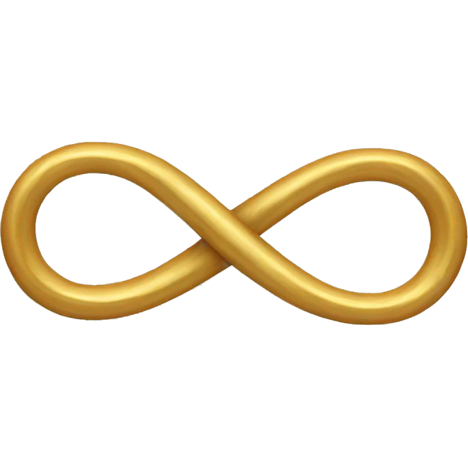Infinity symbol emoji